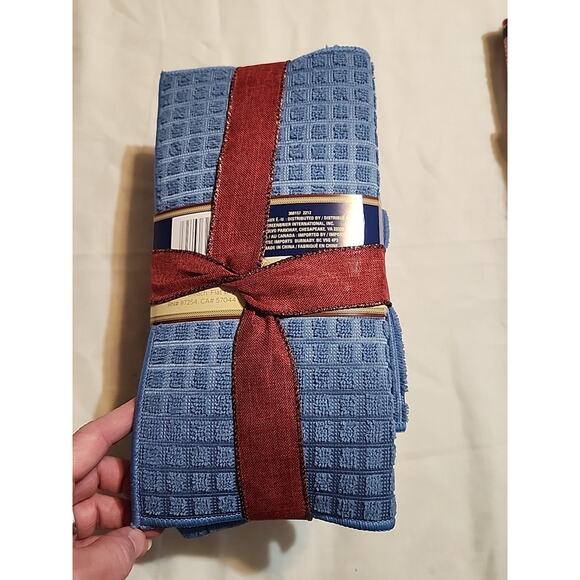 Palmolive Gift Set Dish Towels Hand Towel Palmolive Spray Away & Palmolive Blue - Picture 4 of 5